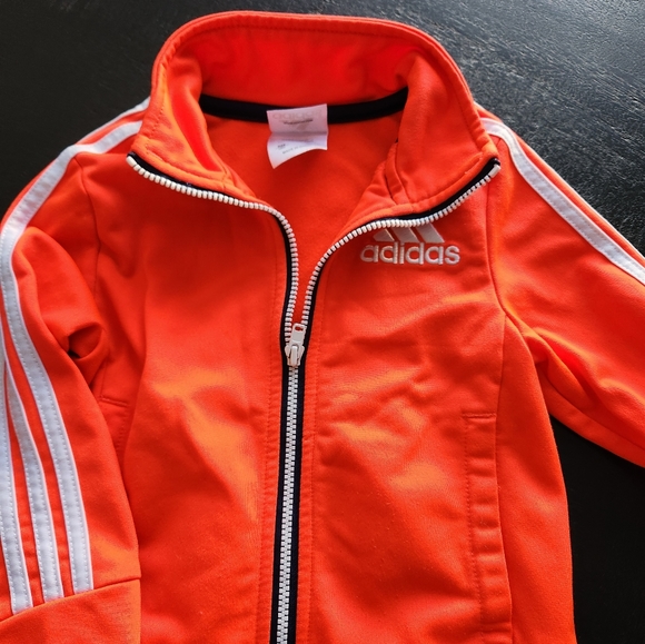 Adidas track jacket Size 18M - Picture 3 of 6